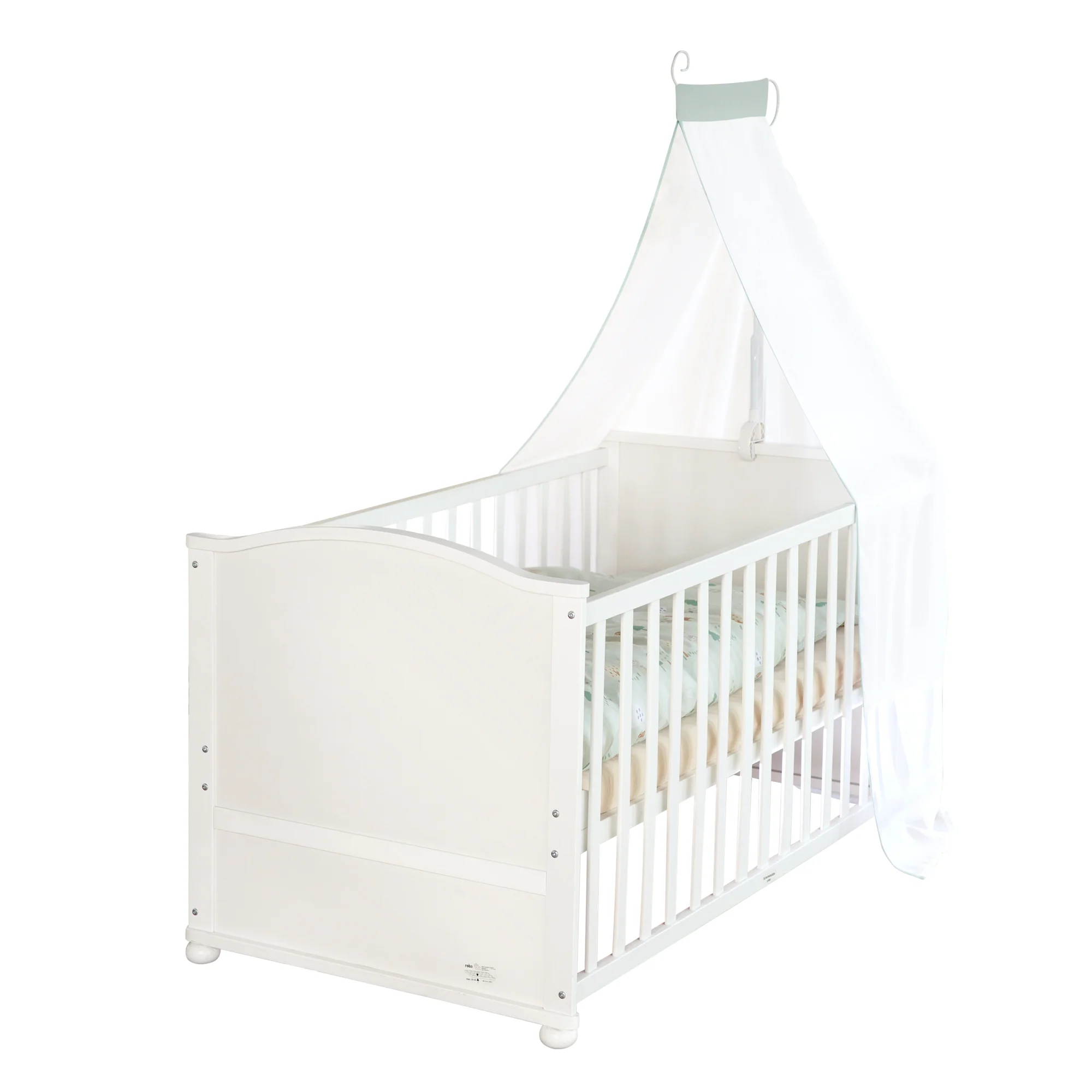 Bettset 70 x 140 cm 'Woodland Buddies' - Umbaubares Kinderbett mit Zubehör - Sanfte Farben - Image 10