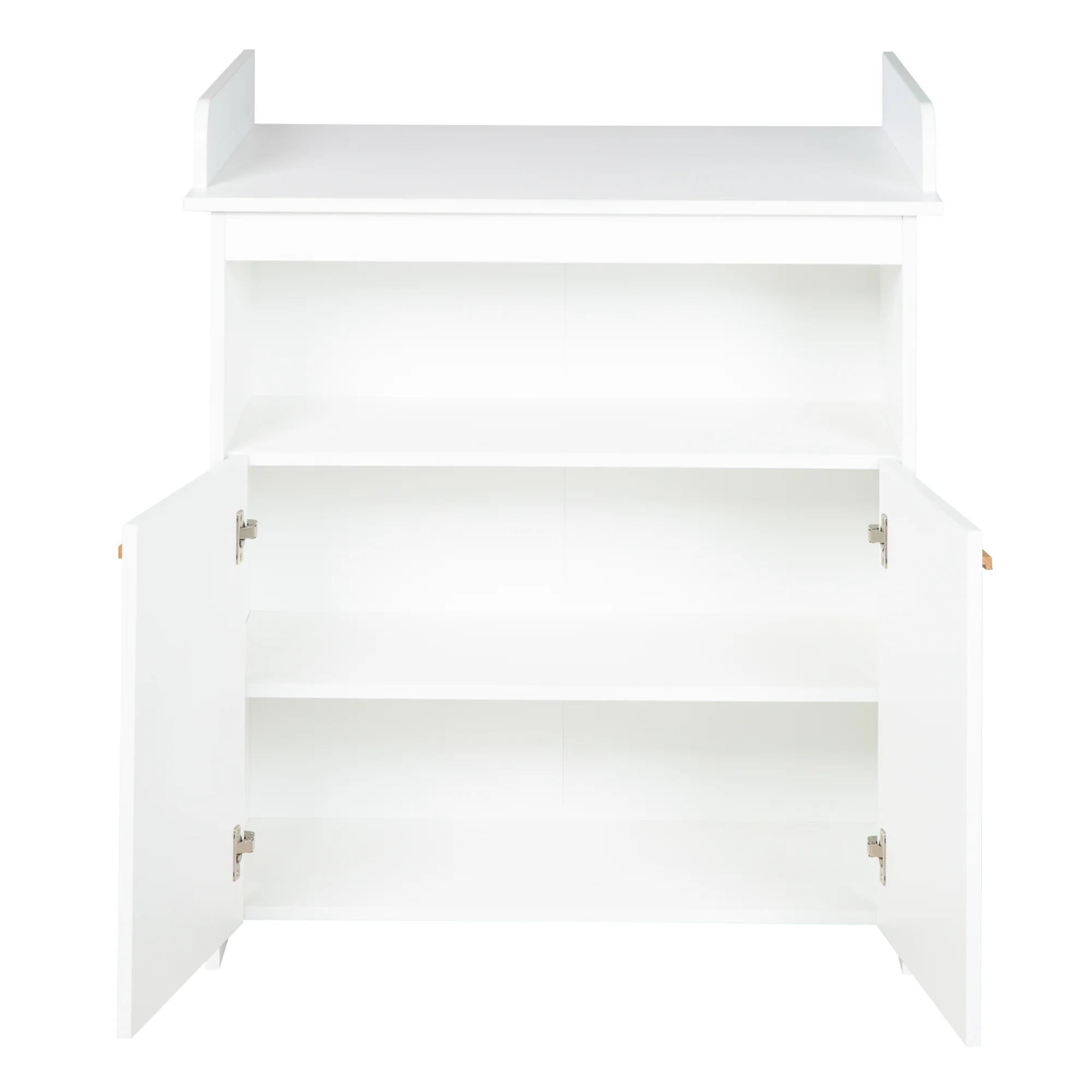 Zimmer Set 'Lilo' - Kombi-Bett 70x140 + Wickelkommode + Kleiderschrank - Weiß - Image 7