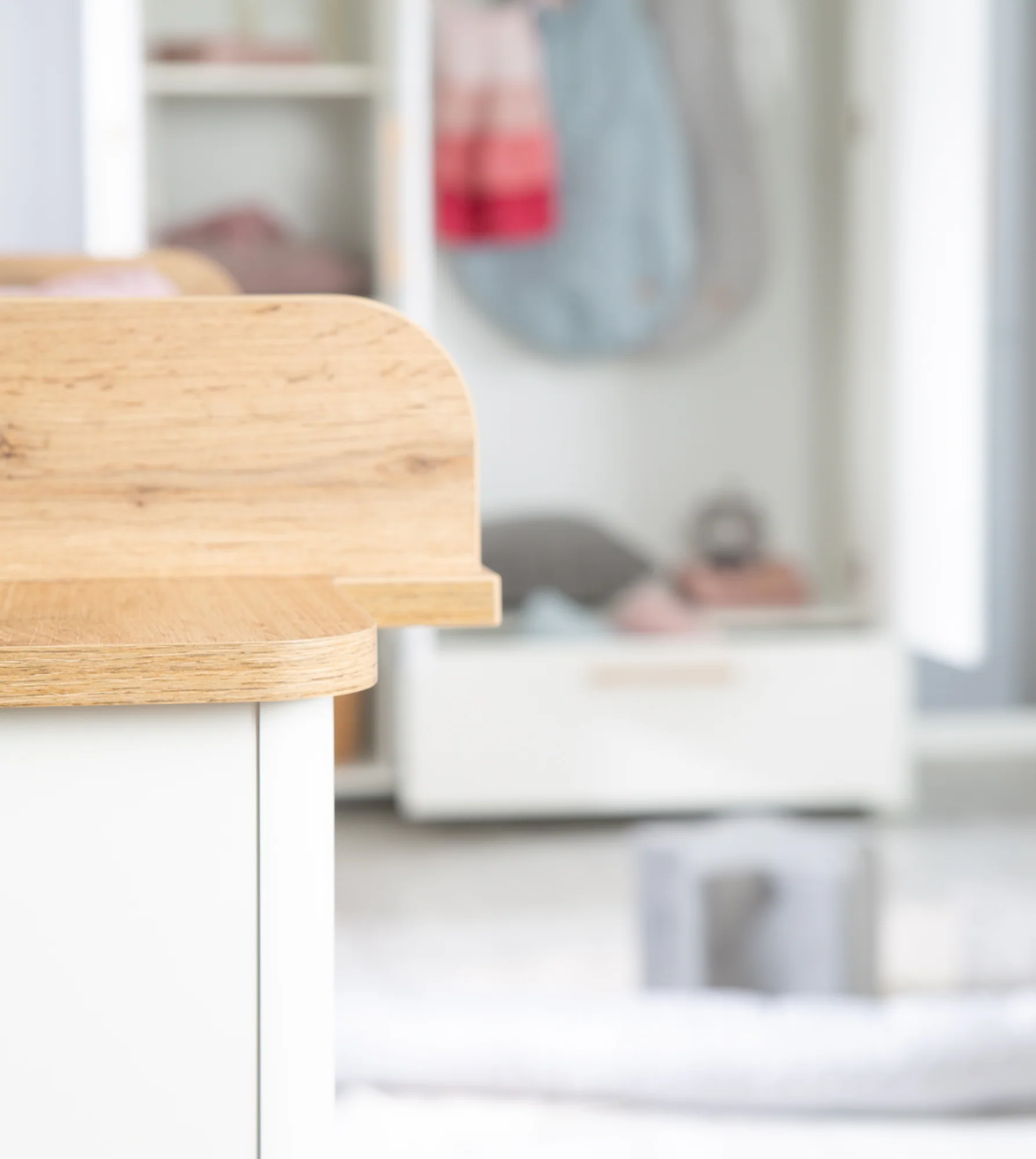 Möbelset 'Ava‘ 2-teilig, inkl. Kombi-Kinderbett 70 x 140 cm & Wickelkommode schranktief - Image 18