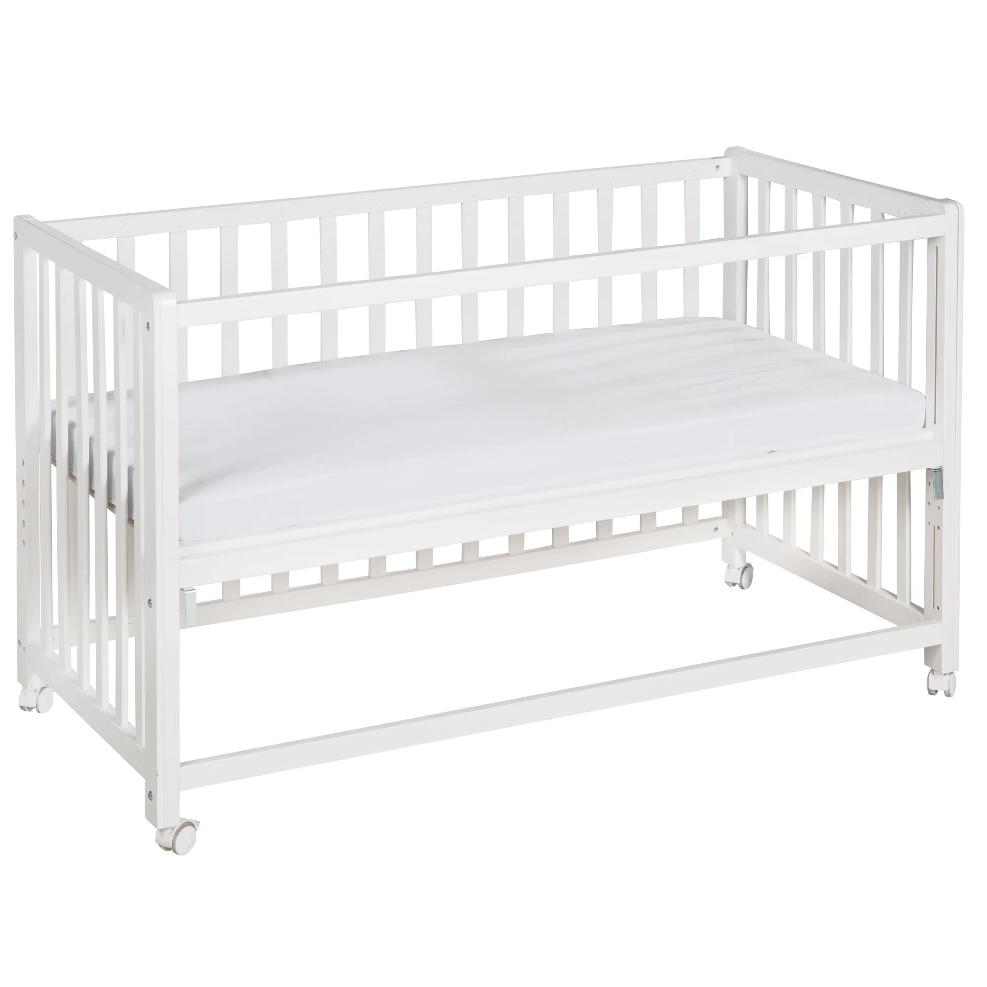 Room Bed 60 x 120 cm 'Woodland Buddies' inkl. Textilausstattung - Weiß / Pastellgrün - Image 10