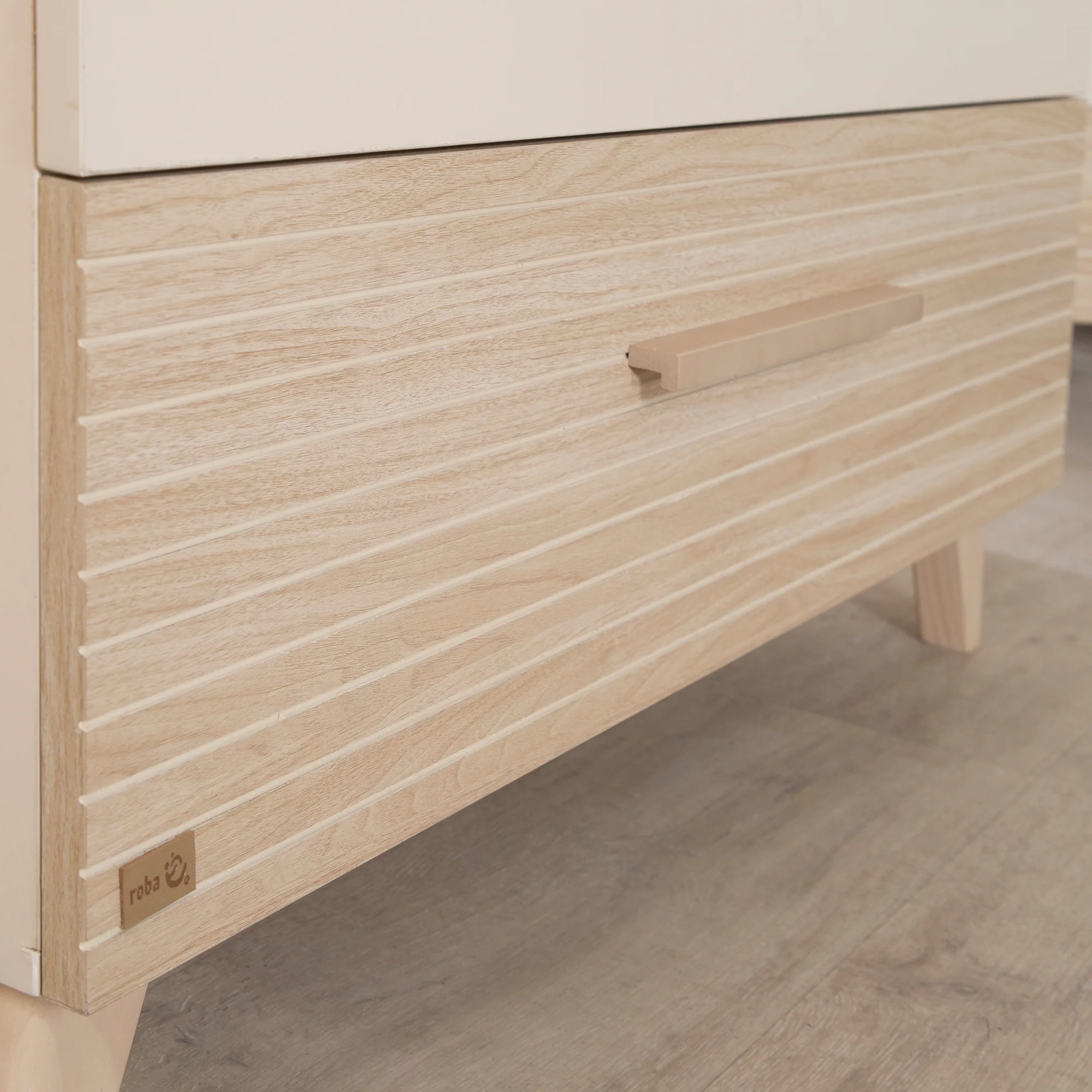 Wickelkommode 'Sidney' inkl. abnehmbarem Wickelaufsatz - Cashmere / Eichen Dekor - Image 4