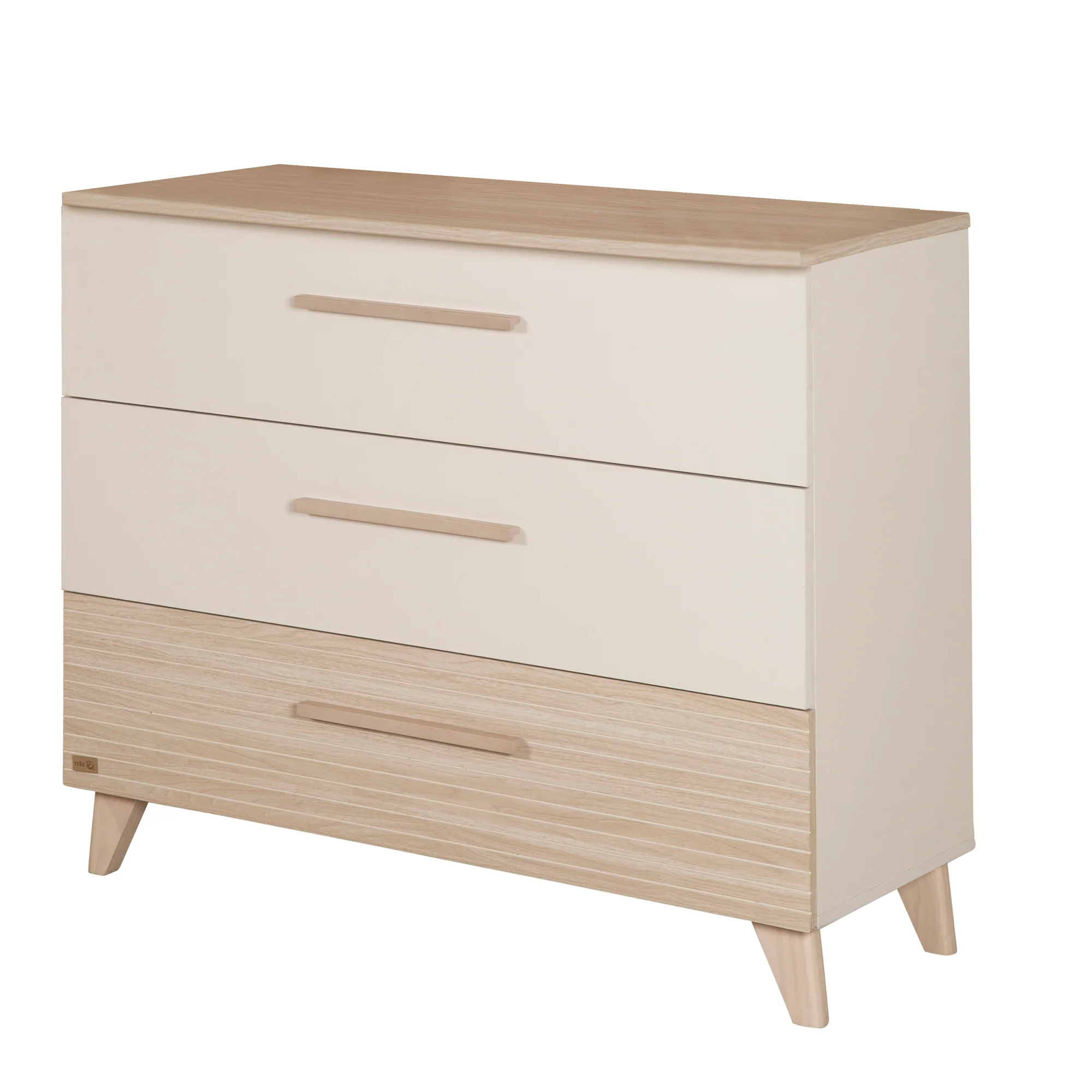 Wickelkommode 'Sidney' inkl. abnehmbarem Wickelaufsatz - Cashmere / Eichen Dekor - Image 7
