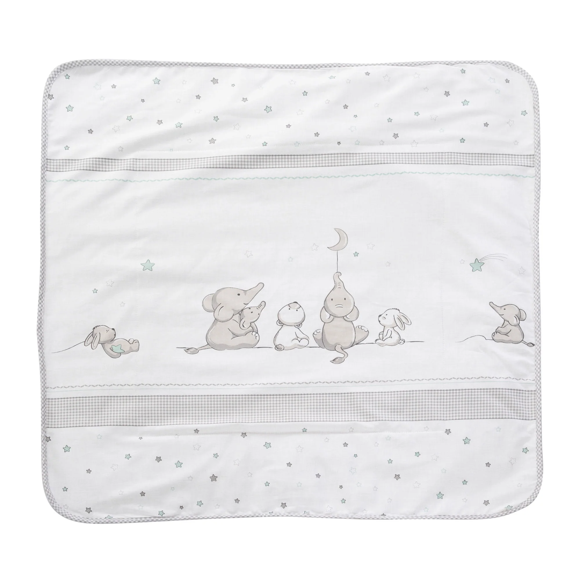 Kuscheldecke 'Sternenzauber' - Babydecke aus 100 % Baumwolle, Maße 80 x 80 cm - Image 7