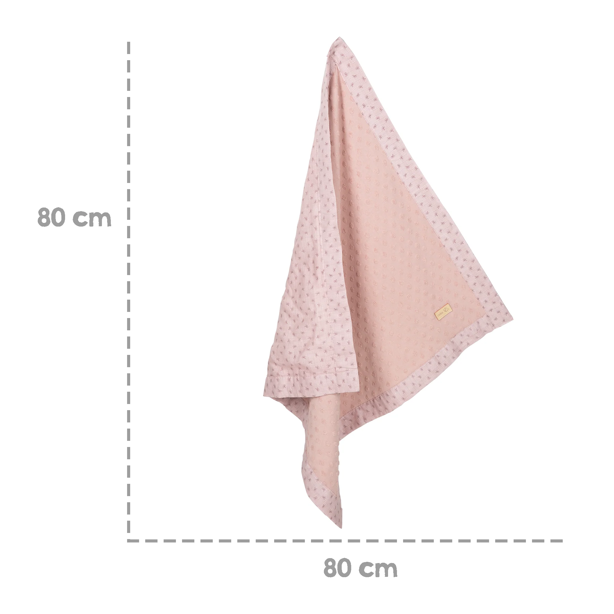 Organic Decke 'Lil Planet', Terry Dots, Bio-Baumwolle, GOTS zertifiziert, 80 x 80 cm - Image 5