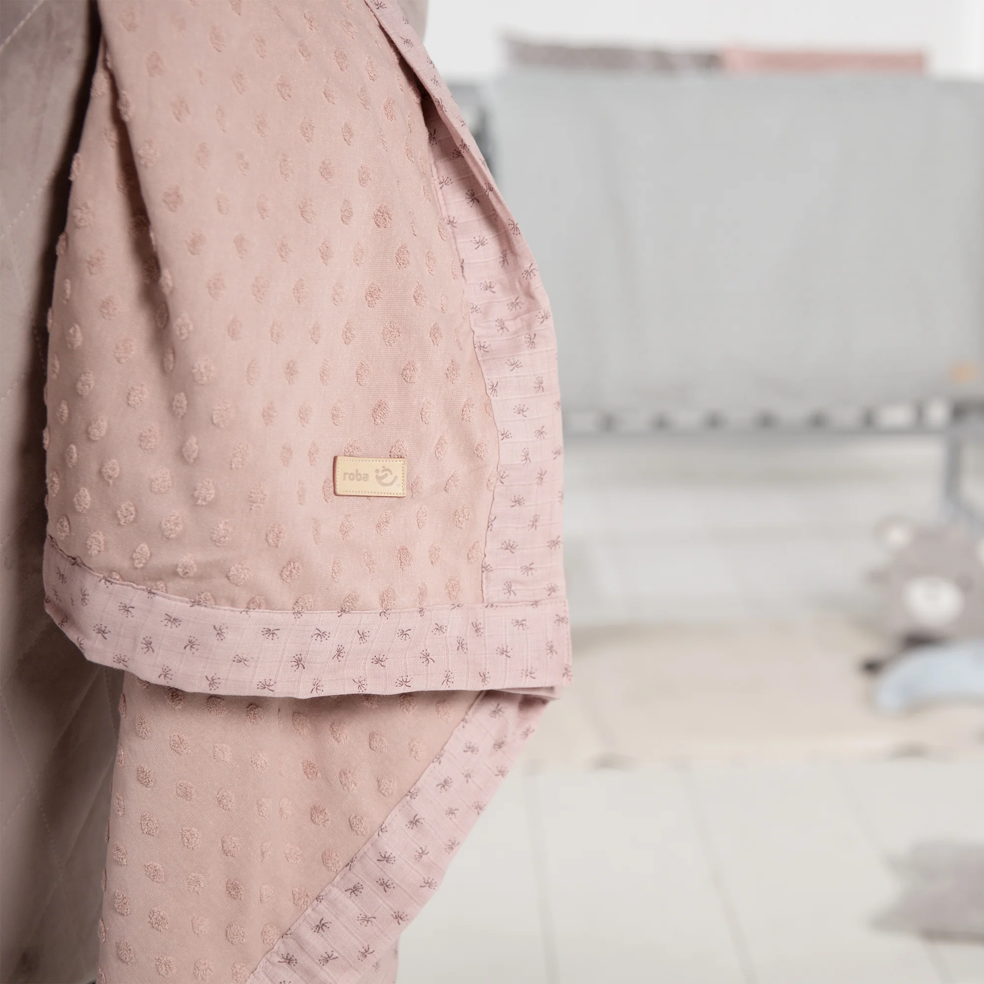 Organic Decke 'Lil Planet', Terry Dots, Bio-Baumwolle, GOTS zertifiziert, 80 x 80 cm - Image 6