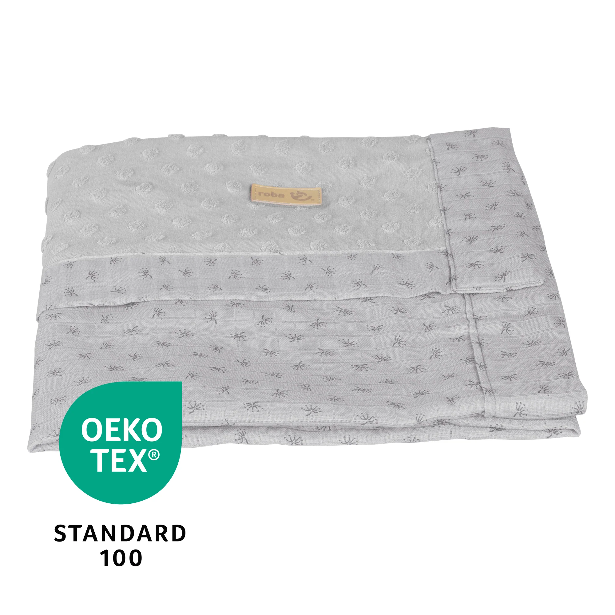 Organic Decke 'Lil Planet', Terry Dots, Bio-Baumwolle, GOTS zertifiziert, 80 x 80 cm - Image 7