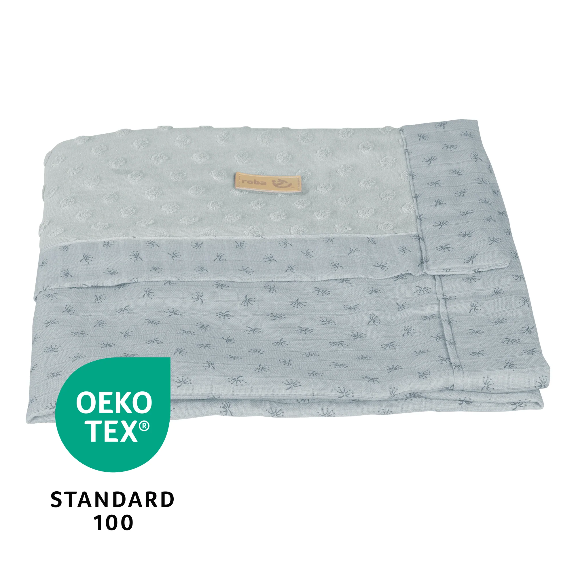 Organic Decke 'Lil Planet', Terry Dots, Bio-Baumwolle, GOTS zertifiziert, 80 x 80 cm - Image 6