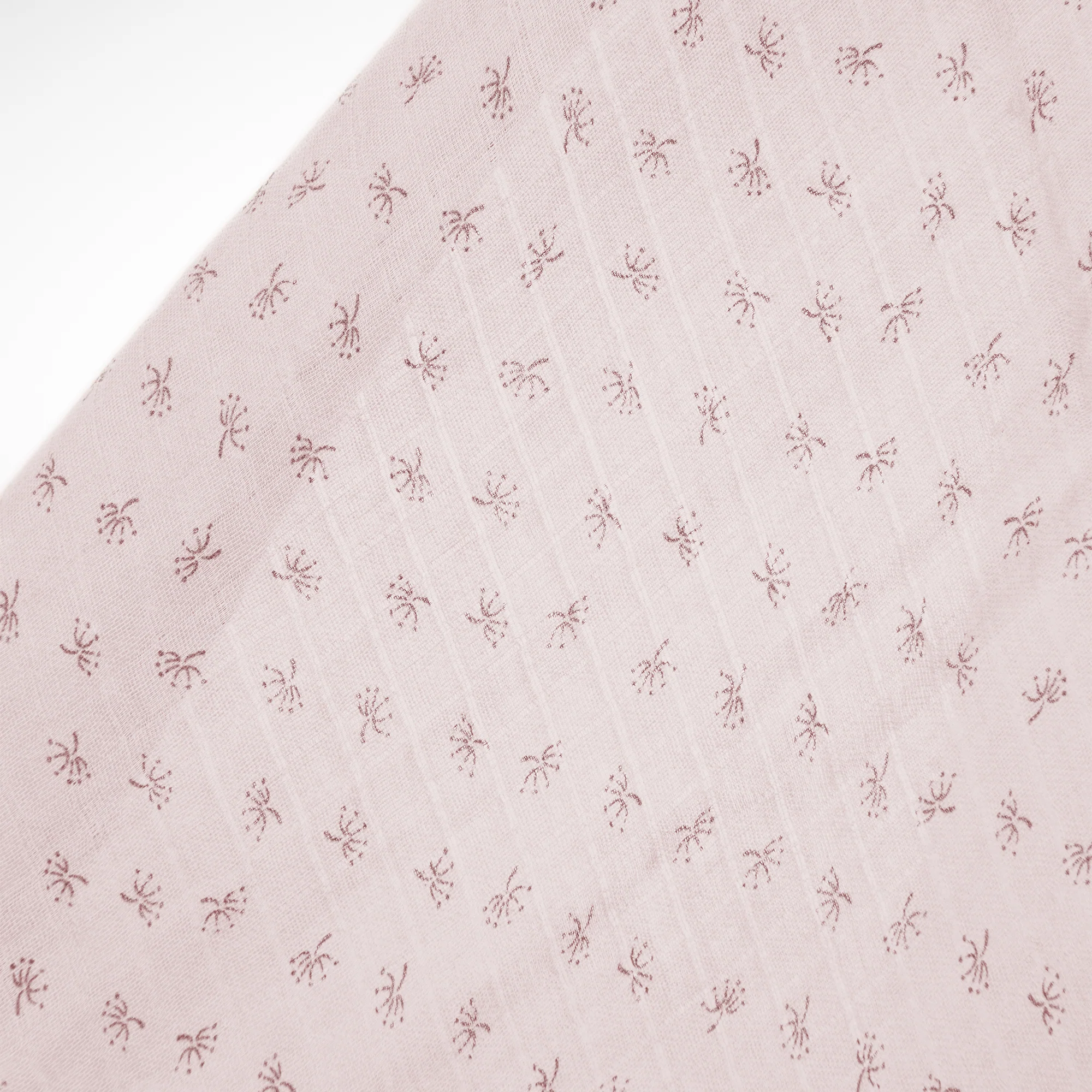 Organic 2er Set Puck- & Stilltuch 'Lil Planet' rosa/mauve, Bio-Baumwolle, GOTS, 120 x 120 cm - Image 7