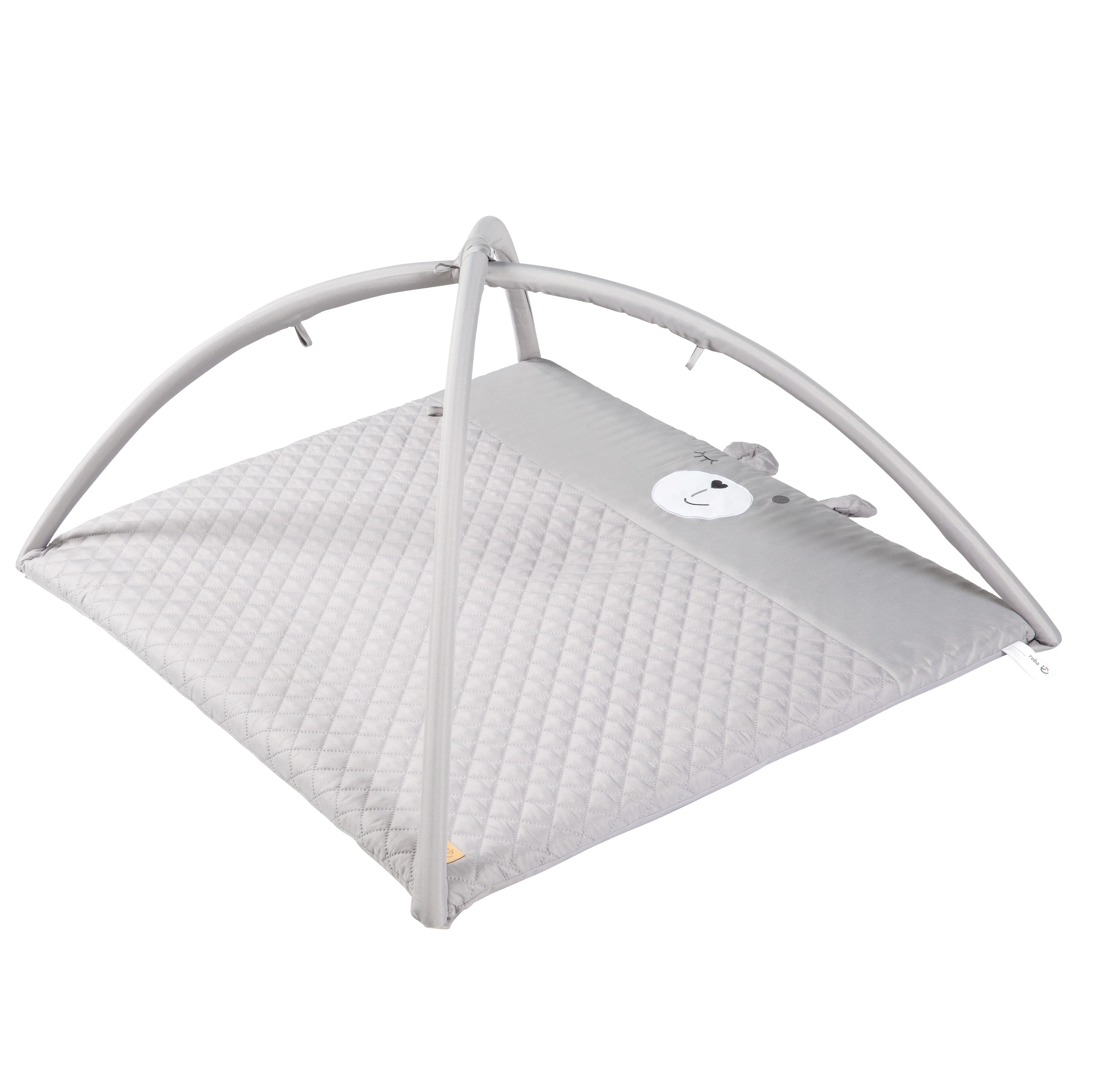 Krabbeldecke 'roba Style', 85 x 75 cm, Spielbogen mit 5 Elementen 'Sammy', Wickelauflage - Image 4