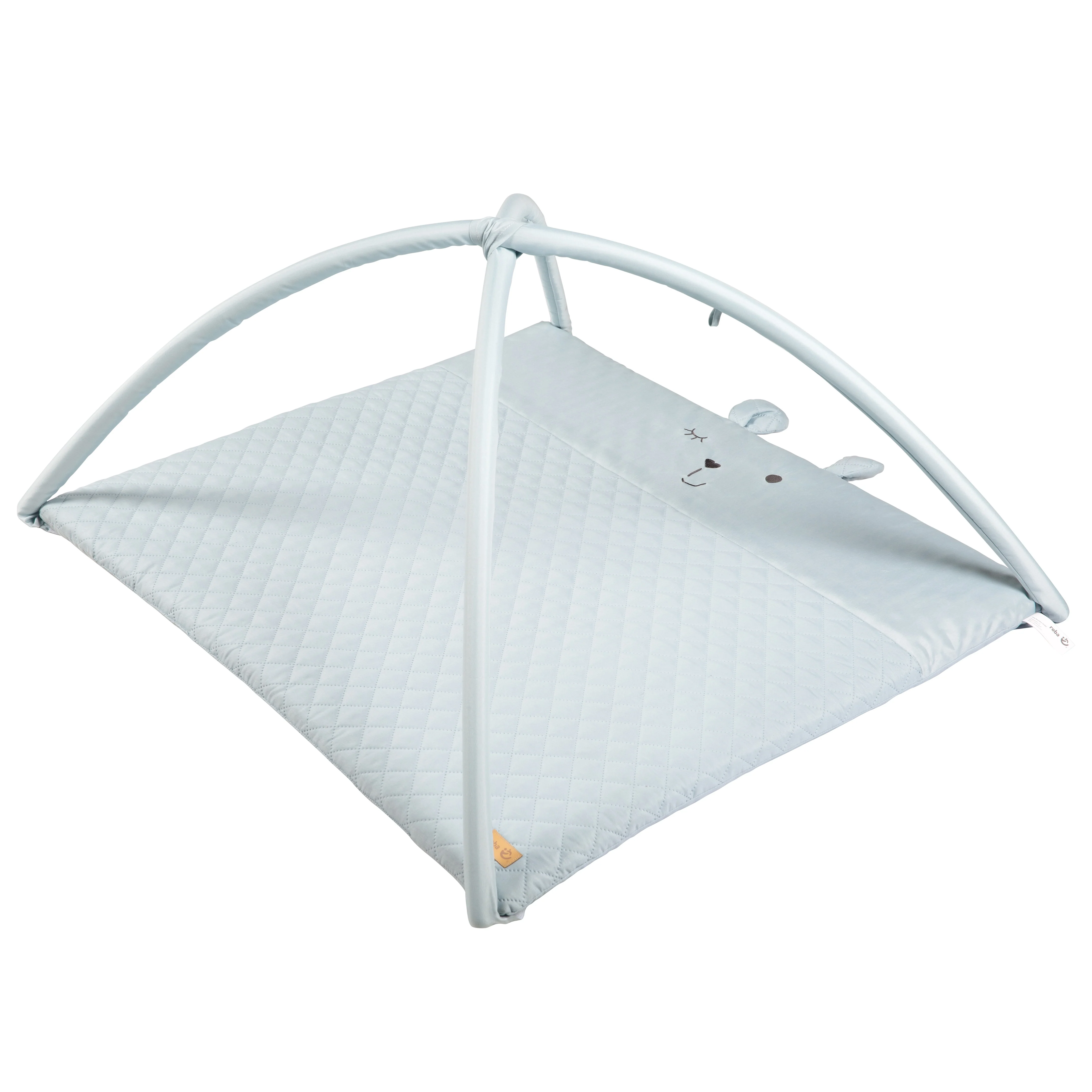 Krabbeldecke 'roba Style', 85 x 75 cm, Spielbogen mit 5 Elementen 'Benny', Wickelauflage - Image 5