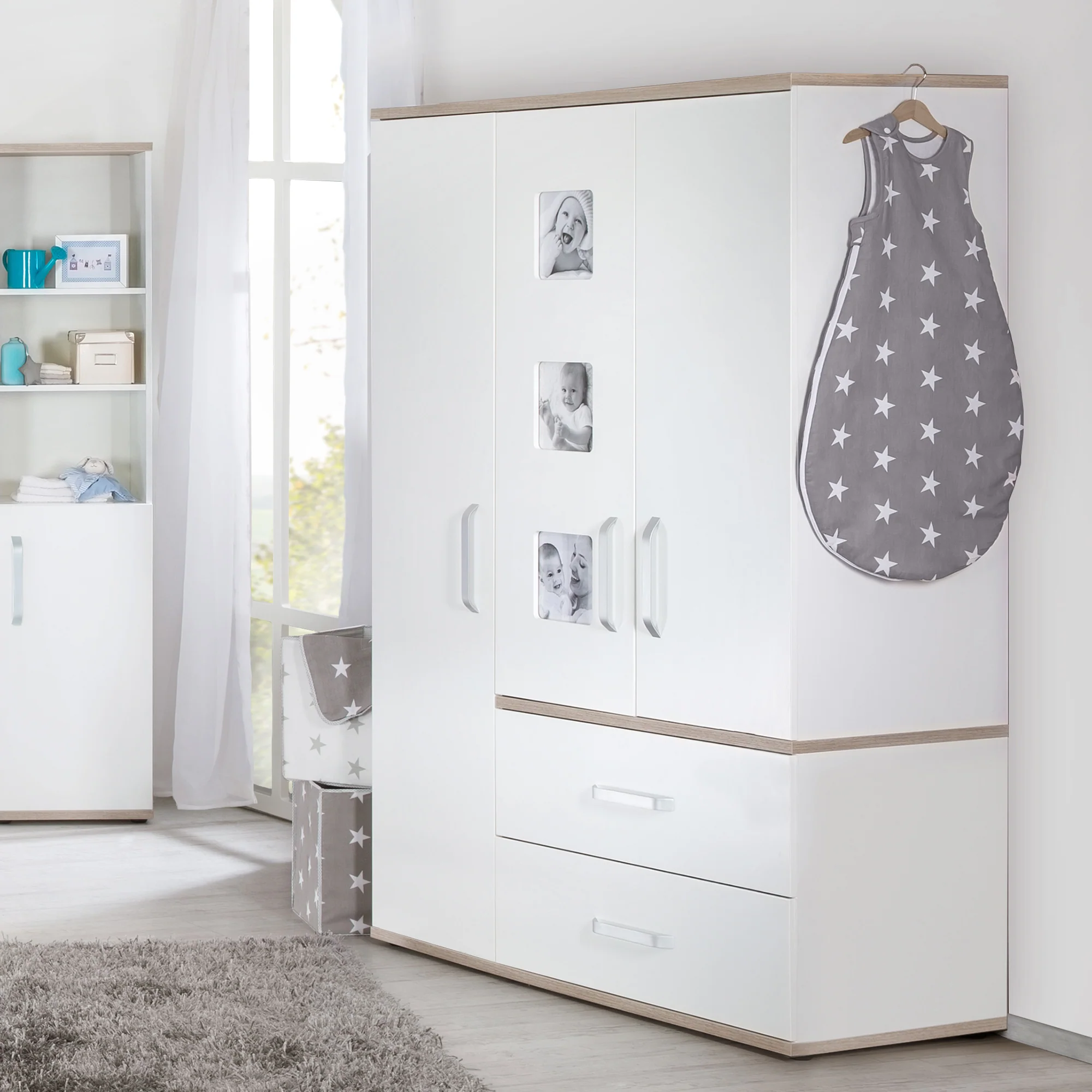 Schlafsack 'Little Stars', 70 - 90 cm, ganzjährig, atmungsaktive Baumwolle, unisex - Image 3