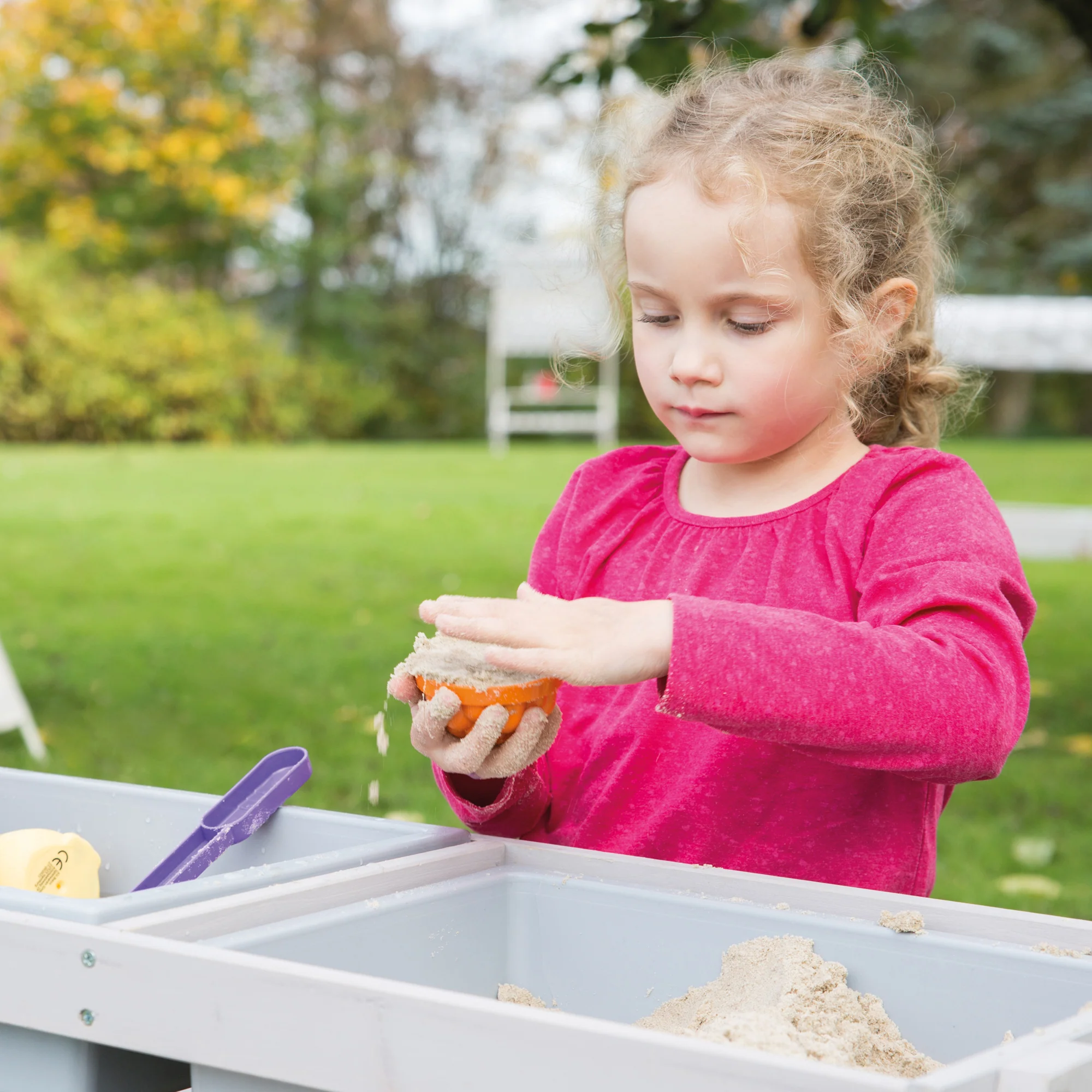 Kindersitzgarnitur 'Play' mit Spielwannen, wetterfestes Massivholz, Sitzgarnitur & Matschtisch - Image 6