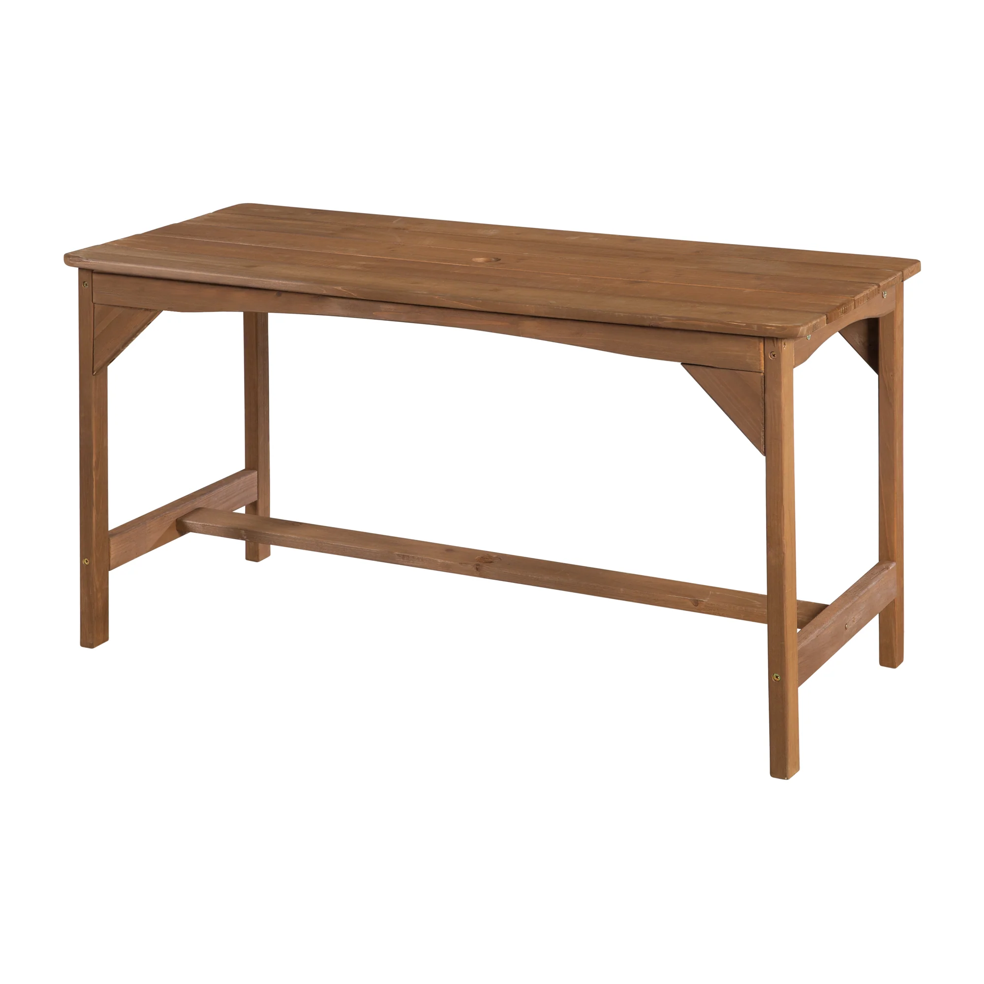 Sitzgruppe Outdoor+ 1 Tisch, 2 Bänke, Sonnenschirm & Sitzauflagen 'Little Stars' - Teak - Image 8