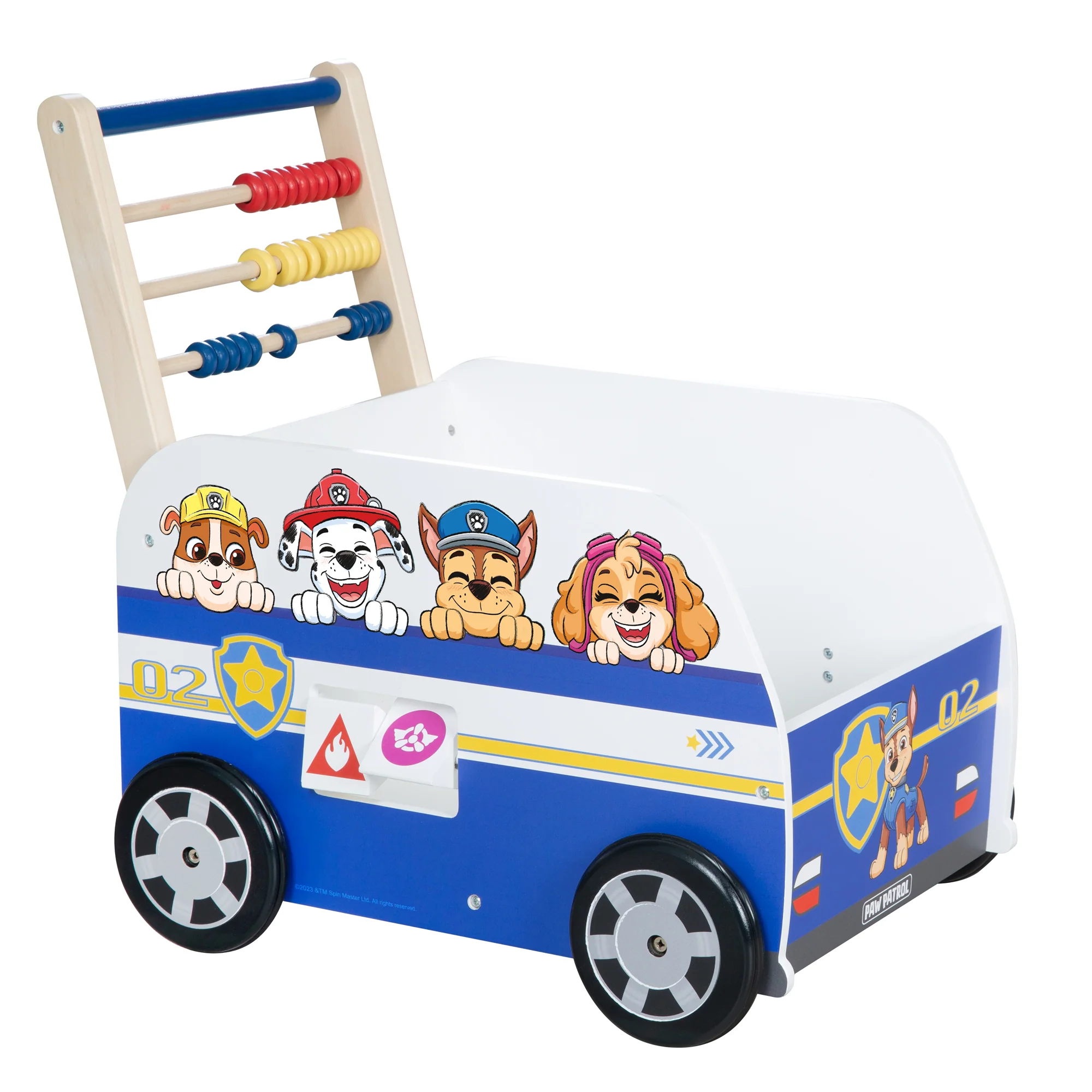 Bully-Schiebebus 'Paw Patrol' - Lauflernwagen mit Hunde Motiv der Serie - Image 5