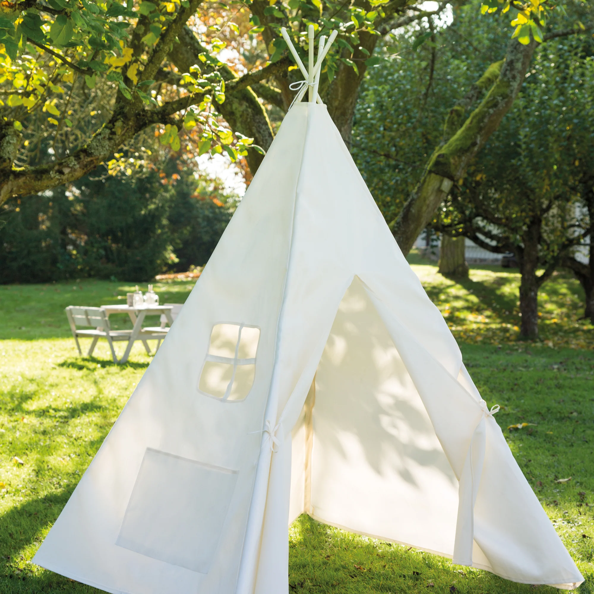 Indianerzelt 'Tipi', Kinderspielzelt aus Stoff, inkl. Tasche - Image 6