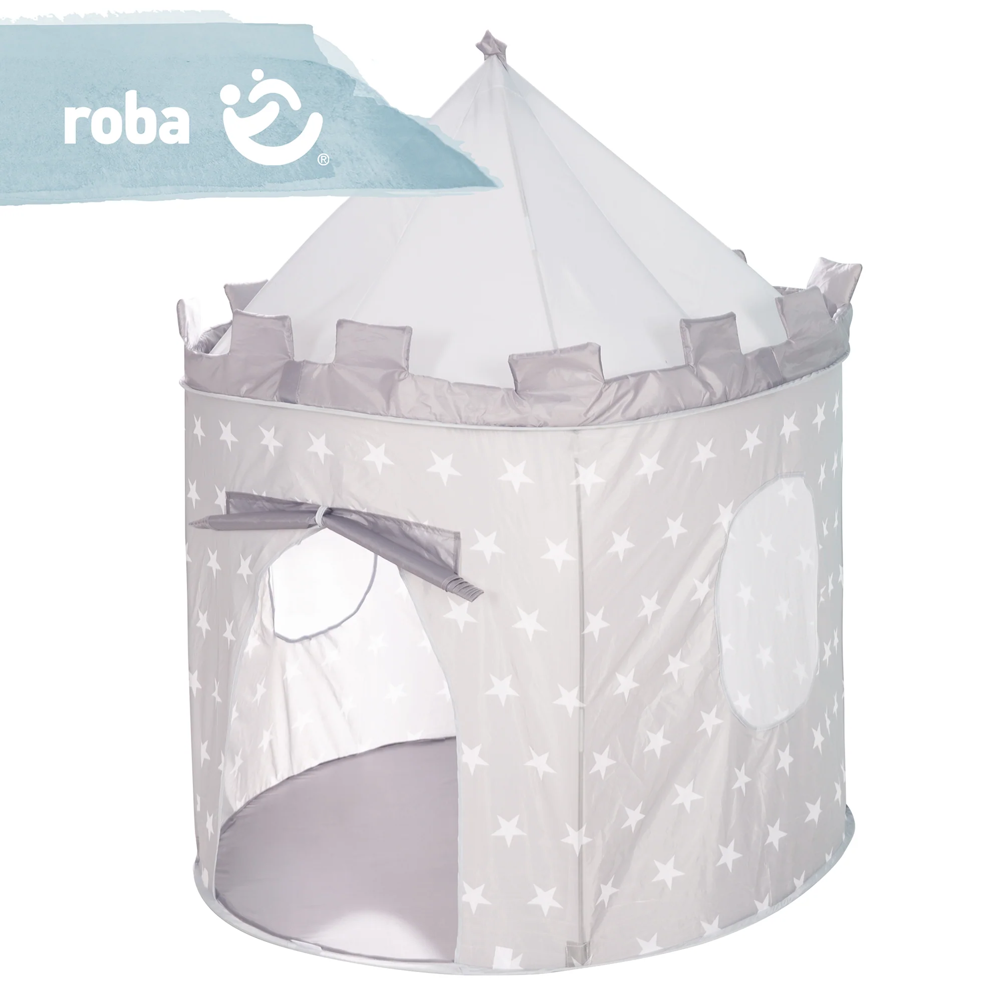 Spiel- & Kinderzelt 'Ritterburg', Spielhaus aus Stoff, inkl. Tasche - Image 4